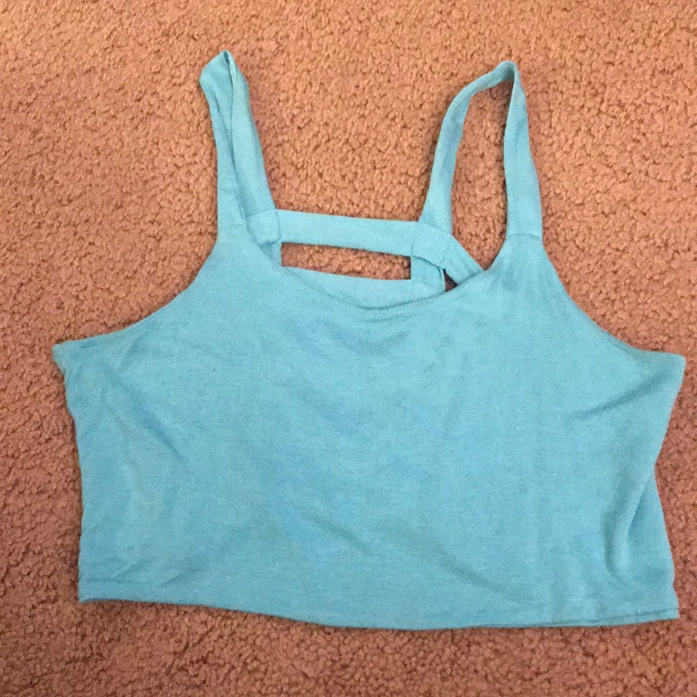 Crop Top with cut out back